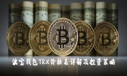 波宝钱包TRX价格表详解及投资策略